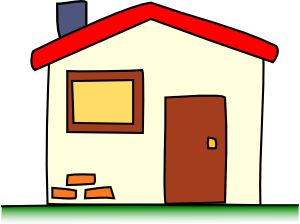 My House Clip Art Small House Cartoon, Vector Library, Cute Small Houses, Go To Home, Office Room Design, Cartoon Building, Home Cartoon, House Cartoon, House Clipart