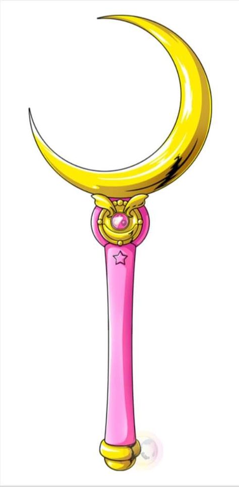 Sailor Moon Wand Tattoo, Sailor Moon Staff, Sailor Moon Scepter, Scepter Tattoo, Sailor Moon Moon Stick, Sailor Moon Wand, Sailor Moon Cakes, Sailor Moon Cute, Sailor Moon Wands