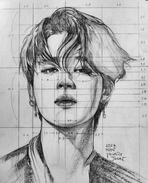 Fanart Jimin, Optical Illusion Quilts, Pencil Sketch Images, Portraiture Drawing, Sketches Tutorial, Kpop Drawings, Easy Drawings Sketches, Art Drawings Sketches Creative, Bts Drawings