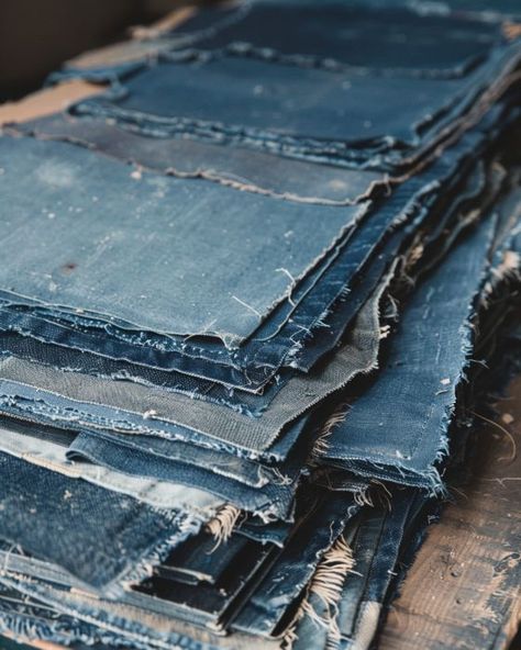 Upcycle Blue Jeans, Jean Material Projects, Crafts From Old Jeans, Crafts Made From Old Blue Jeans, Repurpose Denim Jeans, Patches On Jeans Ideas, Denim Cushions Old Jeans, Old Pants Diy Upcycle Ideas, Sewing Projects With Old Jeans