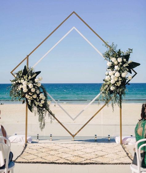 Beach Wedding Ceremony Arch, Ceremony Arches, Beach Wedding Arch, Arch Ideas, Wedding Ceremony Arch, Wedding Backdrop Decorations, Wedding Ceremony Backdrop, Beach Wedding Inspiration, Wedding Beach Ceremony