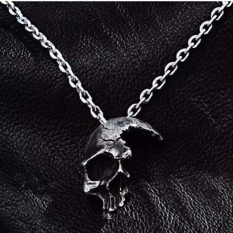 Punk Gothic Chain Mens Women Stainless Steel Skeleton Halloween Skull Coffin Pendant Necklace Pendant Skull Material: Solid Stainless Steel. A Skull Pendant Necklace This Jewelry Set Is Well Made By High Quality Alloy Making It Durable And The Necklace Lies Very Flat Against The Neck In Perfect Shape. The Skeleton Jewelry Set Can Be Matched With Witchy Outfit,Dress, Night's Costume Or Attend Party , Masquerade Or As Gift To Friend Gift To Friend, Skeleton Jewelry, Skull Pendant Necklace, Skeleton Skull, Witchy Jewelry, Skull Pendant, Bronze Pendant, White Gold Diamond Rings, Silver 925 Necklace