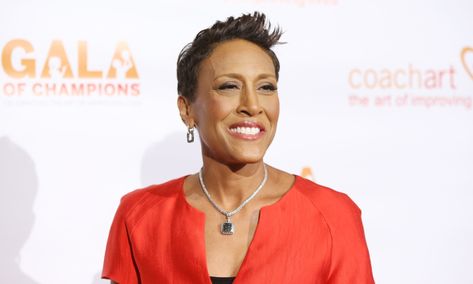 Robin Roberts has proved time and time again that she's the embodiment of what it... Black Women Celebrities, Women Celebrities, Robin Roberts, Botox Injections, Skin Care Range, Aging Cream, Good Morning America, Plastic Surgeon, Years Younger