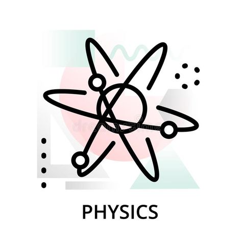 Physics Design Ideas, Physics Icon, Physics Logo, Physics Design, Graphic Design College, Web Design Modern, General Physics, Physics Concepts, Infographic Business