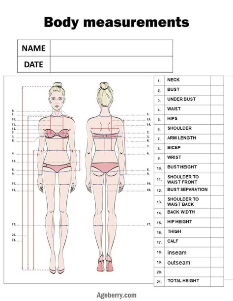 How to take body measurements for sewing How To Measure Body Inches For Sewing, Dress Measurements Chart, Body Measurements Chart, Sewing Measurements, Body Measurement Chart, Measurements Chart, Peplum Tops, Fashion Design Patterns, Sewing 101