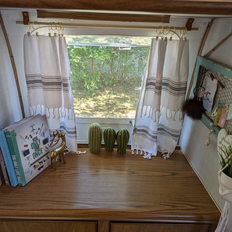 Camper Curtain Ideas Bohemian, Casita Camper Curtains, Rv Bunk Privacy Curtains, Camper Patio, Boho Camper Interior Curtains & Drapes, Rv Curtains, Camper Curtains Curtains & Drapes, Southwestern Decor, Camp Life