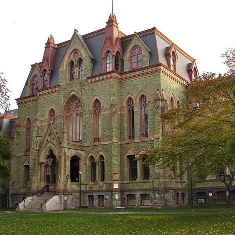 2. We have some of the coolest, spookiest gothic architecture. West Philadelphia, Pennsylvania History, College Architecture, University Architecture, Dream College, University Of Pennsylvania, Center City, English Course, Gothic Aesthetic