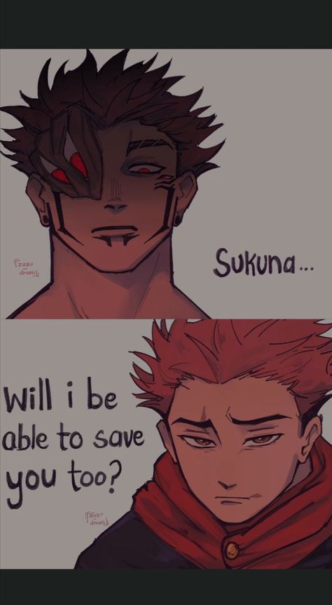 Jujitsu Kaisen Sukuna Fanart, Junpei Jjk Fanart, Yuji And Kenjaku, Sukuna And Yuji Fanart, Yuji X Y/n Fanart, Agito Jjk, Sukuna As Your Boyfriend, Yuji Crying, Jjk Art Style