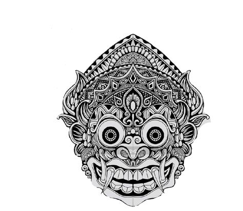 Hindi Tattoo, Balinese Mask, Mask Tattoos, Bali Tattoo, Stomach Tattoo, Nurse Design, Mask Tattoo, Mask Art, Stomach Tattoos