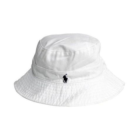 Polo Ralph Lauren White Cotton Bucket Hat in Small ❤ liked on Polyvore featuring accessories, hats, fisherman hat, polo ralph lauren hats, polo ralph lauren, fishing hat and white fisherman hat Fisherman Hat Outfit, White Bucket Hat, Ralph Lauren Hats, Cotton Bucket Hat, Fisherman's Hat, Outfit Grid, Fishing Hat, Fisherman Hat, Cotton Hat