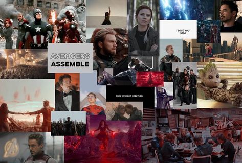 Aesthetic Wallpaper Avengers, Tony Stark Endgame, Marvel Aesthetic Wallpaper, Captain America And Thor, Black Widow Captain America, Avengers Assemble Cartoon, Wallpaper Avengers, Best Marvel Movies, Team Captain America