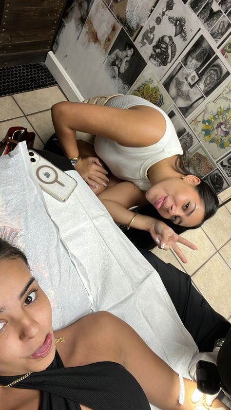 Bestie tatto appointment aesthetic pic Tattoo Appointment Aesthetic, Appointment Aesthetic, Tattoo Friends, Tattoo Appointment, Bestie Tattoo, 2025 Vision, Friend Tattoos, 2024 Vision, Girls Night