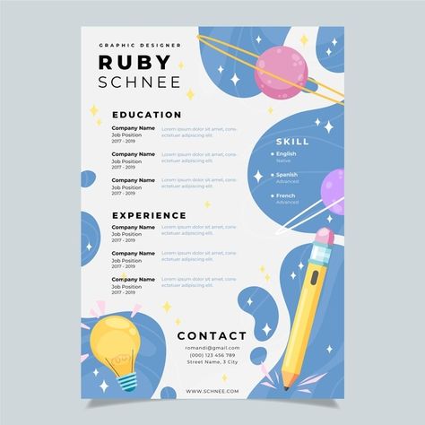 Word Document Design Creative, Free Portfolio Template, Graphic Design Cv, Word Template Design, Modern Resume Design, Curriculum Vitae Template, Infographic Resume, Teacher Resume Template, Page Layout Design