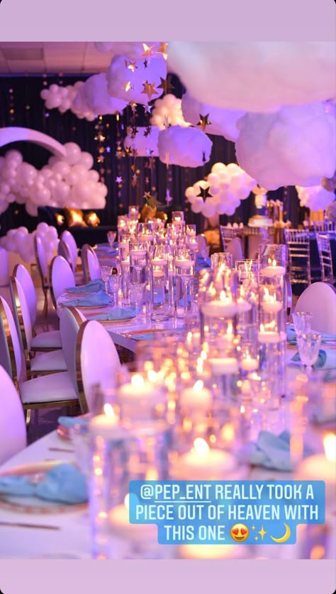 Dreamland Birthday Theme, Dream Big Party Theme, It Was All A Dream Party Theme, Sky Is The Limit Party Theme, Cloud Sweet 16, Cloud Theme Quinceanera, Dreamland Party Theme, Cloud 9 Dance Theme, Cloud Quinceanera Theme