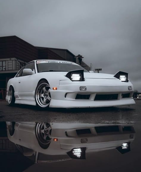 Nissan 180sx Wallpaper, Nissan 180sx, Best Jdm Cars, Nissan 240sx, Nissan Silvia, Street Racing Cars, Rx 7, White Car, Tuner Cars