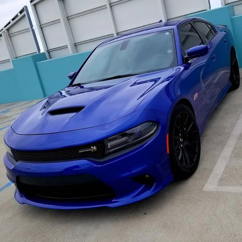 My 2018 Charger Scat Pack R/T Indigo Blue Blue Charger Car, Blue Srt Charger, Blue Luxury Car, Blue Hellcat Charger, Blue Dodge Charger, Blue Charger, Charger Scat Pack, Dodge Charger Scat Pack, Scat Pack Charger