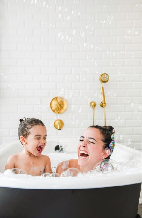 Me on social media: Ya’ know, just here... taking a bubble bath with my daughter. Love her so much.   Also me, like, in real life: OLIVIA YOU ARE NOT SUPPOSED TO EAT THE BUBBLES...  GEEEEZUZ. SPIT THEM OUT FOR GOD’S SAKE!!!  - - -  Yup. I’m both. Pretty much.   www.mayicarles.com Bath Time Photography, Mommy And Me Bathtub Photoshoot, Bath Photoshoot, Kids Bubble Bath, Also Me, Colloidal Oatmeal, Love Her So Much, Baby Bath Time, Kids Tents