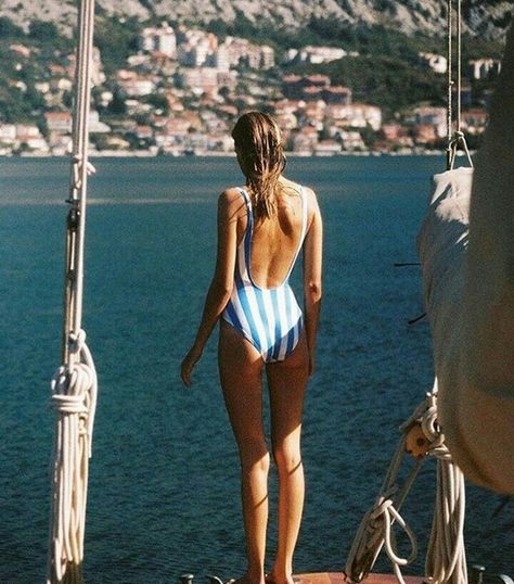 On A Boat, Costume Intero, Summer Feeling, European Summer, 인물 사진, Beach Bum, Wanderlust Travel, Beach Vibe, Endless Summer