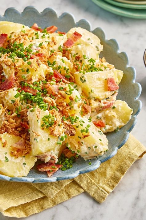 Million Dollar Potato Salad Million Dollar Potato Salad, Lucky Food, Sides Dishes, Potatoes Recipes, 5 Ingredient Dinners, Potatoe Salad Recipe, Sheet Pan Dinners, Favorite Side Dish, Salad Side Dishes