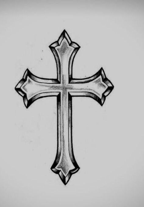 Black Cross Tattoos, Cross Tattoo Neck, Rosary Bead Tattoo, Crucifix Tattoo, Cruz Tattoo, Unique Cross Tattoos, Tattoo Bras Homme, Tato Salib, Butterfly Wrist Tattoo