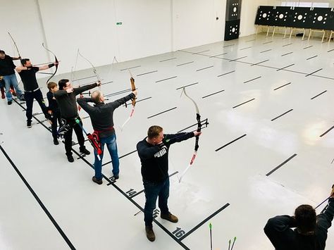 Indoor Archery Range, Archery Range, Merida Brave, A Family Of Four, Family Of Four, Olympic Sports, Structure Architecture, Sports Clubs, 1 Or 2