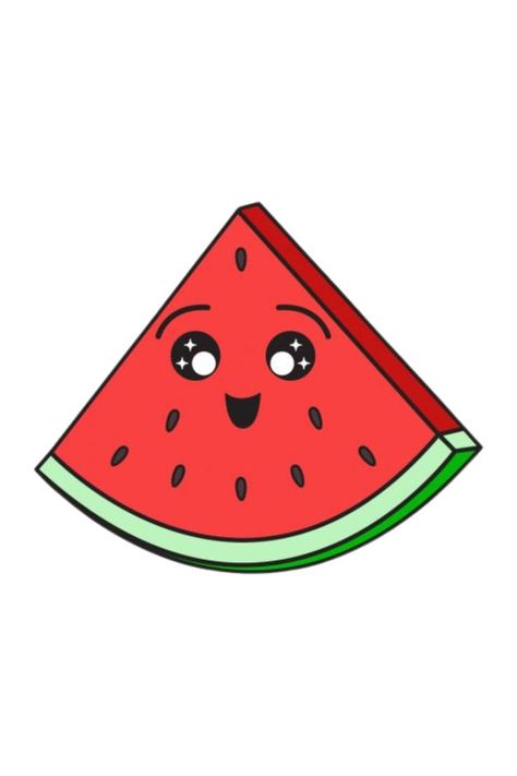 Water Mellon Drawing Watermelon Drawing For Kids, Sketches For Kids, Watermelon Drawing, Cool Drawing Ideas, Love The Process, Cool Drawing, Drawing For Kids, Drawing Sketches, To Draw