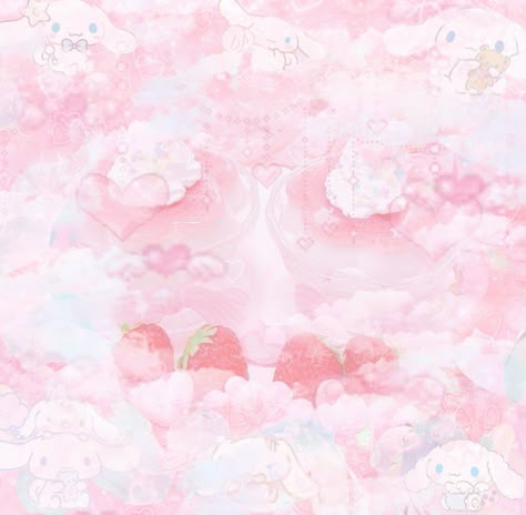 Pink Gfx Background Glossy, Cute Aesthetic Homescreen, Gfx Overlays, Hawaii Wallpaper, Aesthetic Homescreen, Gacha Backgrounds, Collage Material, Overlays Cute, Hello Kitty Images