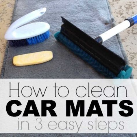 How To Clean Car, Clean Car Mats, Clean Baking Pans, Cleaning Painted Walls, Clean Car, Deep Cleaning Tips, Clean Your Car, Car Cleaning Hacks, Qi Gong