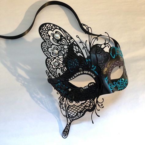 Women Masquerade Mask Elegant Butterfly Mask Masquerade Ball - Etsy Philippines Cottagecore Masquerade Mask, Beaded Masquerade Mask, Masquerade Outfit Ideas For Women Ball, Masquarede Ball Masks, Masquerade Ball Dresses And Masks, Masquerade Theme Party Outfit, Masquerade Ball Gowns Elegant With Mask, Party Mask Design, Masquerade Dress Ideas