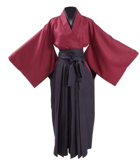 Samurai Yukata, Hakama Women, Yukata Male, Samurai Clothing, Kimono Outfits, Japanese Traditional Clothing, Male Kimono, Kny Ocs, Kimono Outfit