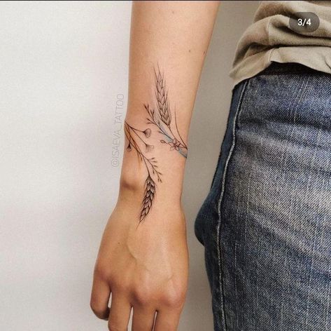 Wheat Bouquet Tattoo, Wheat Wrist Tattoo, Wheat And Wildflower Tattoo, Ukrainian Flowers Tattoo, Wheat Tattoo Meaning, Made In Ukraine Tattoo, Wheat Tattoos For Women, Ukrainian Tattoos For Women, Ukrainian Tattoo Ideas