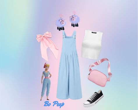 Character Inspired: Barbie Toy Story 3 - AllEars.Net Disneybound Bo Peep, Toy Story Inspired Outfits Women, Bo Peep Inspired Outfit, Toy Story Bounding, Bo Peep Diy Costume, Bo Peep Disney Bound, Toy Story Diy Costumes, Toy Story Inspired Outfits, Bo Peep Costume Diy Woman