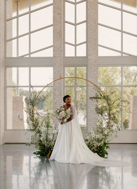 Wedding Arch Greenery, Woodlands Wedding, Woodland Wedding Venues, Hannah Taylor, Peach Orchard, Circle Arch, Orchard Wedding, Wedding Arbour, Wedding Altars