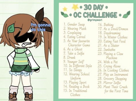 Stop Oc Challenge, 30 Day Oc Challenge, Day Oc Challenge, Cook Clothes, Eating Cereal, Oc Challenge, Eating Fast, 30 Day Challenge, 30 Day