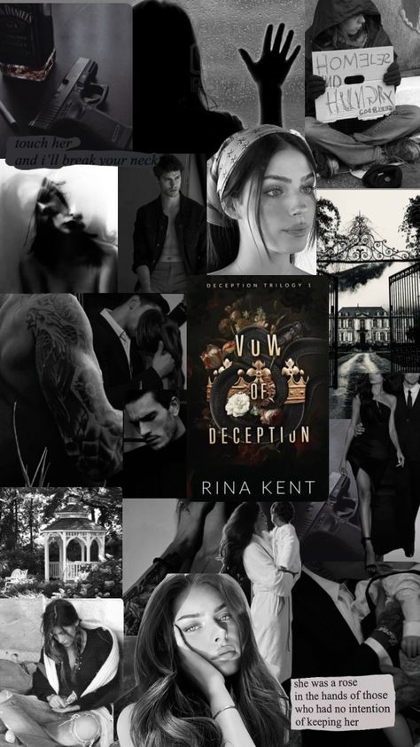 Vow of deception Rina Kent #deceptiontrilogy #vowofdeception #rinakent #mafiaromance #darkromance #romancebook #bookaesthetic #adrianvolkov #liamorelli Vow Of Deception Aesthetic, Deception Trilogy Rina Kent Aesthetic, Vow Of Deception Rina Kent, Deception Trilogy Rina Kent, Deception Quotes, Acknowledgments For Project, Savage Lands, Deception Trilogy, Book Wallpapers