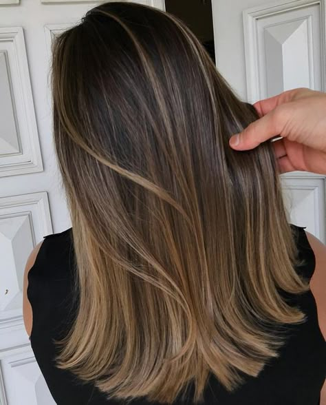 Balayage Styles, Brown Ombre Hair, Blond Balayage, Brunette Balayage, Brown Hair With Blonde Highlights, Brunette Balayage Hair, Hair Color Light Brown, Brown Hair Balayage, Balayage Brunette