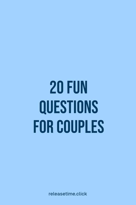 Looking for ways to spice up your conversations with your partner? Check out these 20 engaging questions designed to spark interesting chats and deepen your emotional connection. From light-hearted topics to thought-provoking scenarios, these conversation starters will help keep the dialogue flowing and strengthen your bond. Make your date nights even more fun and dynamic with these creative prompts that twist relationships positively Positive Conversation Topics, How To Be Talkative Tips, Fun Questions For Couples, Relationship Questions Game, Fun Relationship Questions, Conversation Starter Questions, Conversation Prompts, Deep Conversation Starters, Questions For Couples