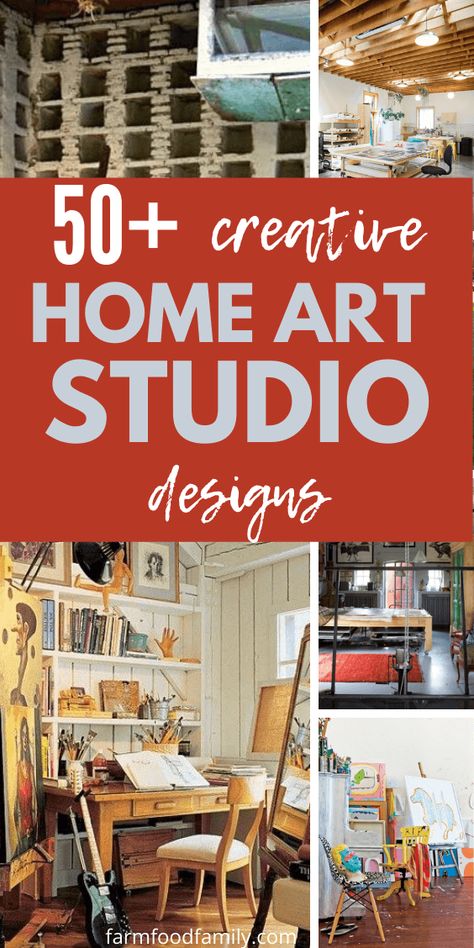 Artist Rooms Ideas, Bedroom Art Studio Setup, Art And Craft Studio Ideas, Art Desks Ideas, Art Studio Setup Ideas, Painting Studio At Home, Art Studio Bedroom Ideas, Small Home Art Studio, Small Space Art Studio