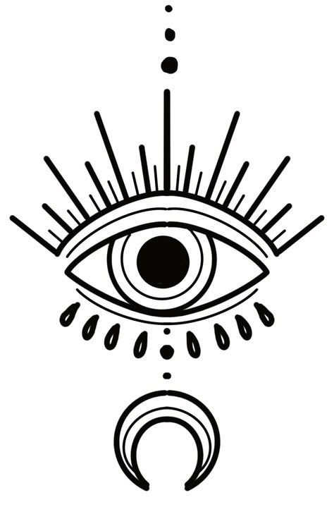 Evil Eye Painting Ideas, Evil Eye Black And White, Small Eye Tattoo, Evil Eye Drawing, Hamsa Drawing, Greece Tattoo, Evil Eye Tattoo, Evil Eye Hand, Small Finger Tattoos