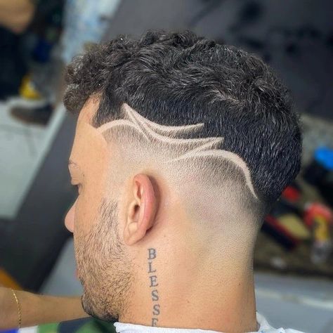 Hair Designs For Men Lines, Hair Tattoo Men, Fashion For Men Over 40, Hair Tattoo Designs, Undercut Hair Designs, Fade Haircut Designs, Haircut Designs For Men, Hair Designs For Men, Mid Fade Haircut