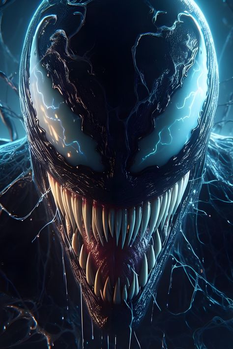 Venom Pictures, Venom Movie, Symbiotes Marvel, Venom Art, Marvel Venom, Most Beautiful Wallpaper, Hd Wallpapers For Mobile, Movie Wallpapers, Spiderman Art