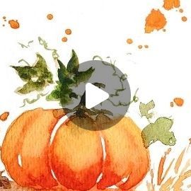 Jasmin Haltilahti on Instagram: "Let's paint my pumpkin from the other day's international autumn collaboration!🎃✨ I hope you enjoy this mini tutorial and have a beautiful day!💗💕✨ #aquarelle #watercoloart #watercolorpainting #watercolordaily #watercolordailyart #reels #reel #reelsinstargram #artreels #watercolorpaintings #watercolordoodle #watercolorsketching #loosewatercolor #flowerpaintings #botanicalpaintings #looseflorals #loosefloralswatercolor #wildflowerart #wildflowerwatercolor #poppy Halloween Watercolor Painting, Emma Jane, Mini Tutorial, Autumn Illustration, Watercolor Graphic, Watercolor Pumpkins, Loose Watercolor, Halloween Goodies, Easy Watercolor