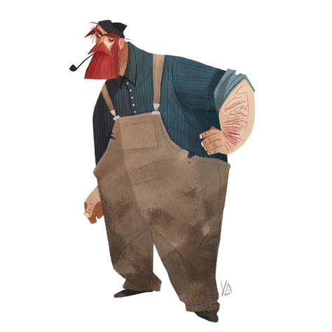 ArtStation - Fisherman, Yannick Dondi Old Fisherman Photography, Fishing Character Design, Fisherman Clothes, Fisherman Character Design, Sailor Character Design, Fisherman Cartoon, Fisherman Illustration, Fisherman Character, Fisherman Outfit