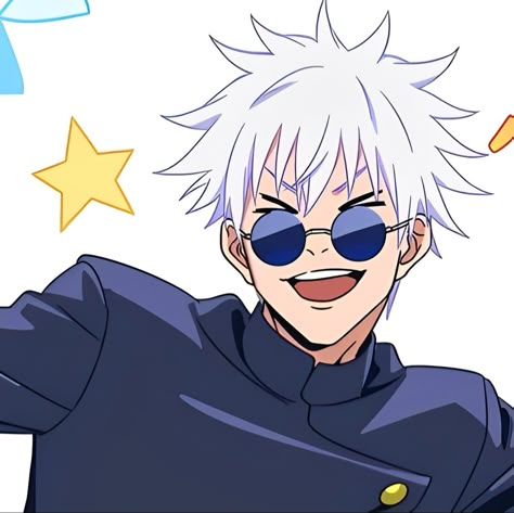 Gojo satoru jujutsu kaisen icon Cute Profile Pictures, Matching Profile Pictures, Funny Anime Pics, An Anime, Matching Icons, Cute Icons, Jujutsu Kaisen, Anime Character, Anime Funny