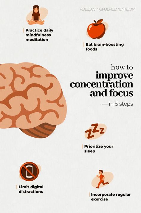 Boost your concentration & focus effectively with our practical tips. Discover strategies like mindful meditation, brain exercises, and healthy habits that can optimize your mind's potential. How To Improve Concentration, Brain Boosting Foods, Brain Exercises, Mindful Meditation, Brain Exercise, Improve Concentration, Todo List, Living Your Best Life, Start Living