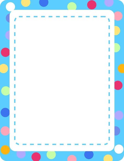 modelo de banner com moldura colorida vazia Minnie Mouse Printables, Name Activities Preschool, Printable Border, Book Cover Page, Scrapbook Frames, Colorful Borders Design, Page Borders Design, Colorful Frames, Aesthetic Fonts