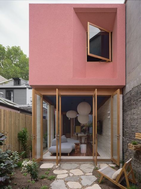 2024 Houses Awards: Emerging Architecture Practice – joint winner | ArchitectureAu Speculative Architecture, California Bungalow, House Exterior Colors Schemes, Casas The Sims 4, Surry Hills, Victorian Cottage, Exterior Color Schemes, Australian Homes, House On A Hill