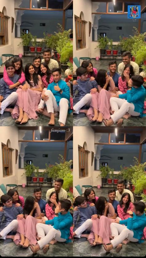 Diwali Group Photo, Group Pic Ideas Aesthetic, Photo Ideas With Cousins, Cousins Aesthetic Desi, Cousins Snapchat Stories, Poses For Pictures Instagram With Friends Group, Group Picture Poses Friends, Photo Ideas With Friends Group, Cousins Photo Ideas