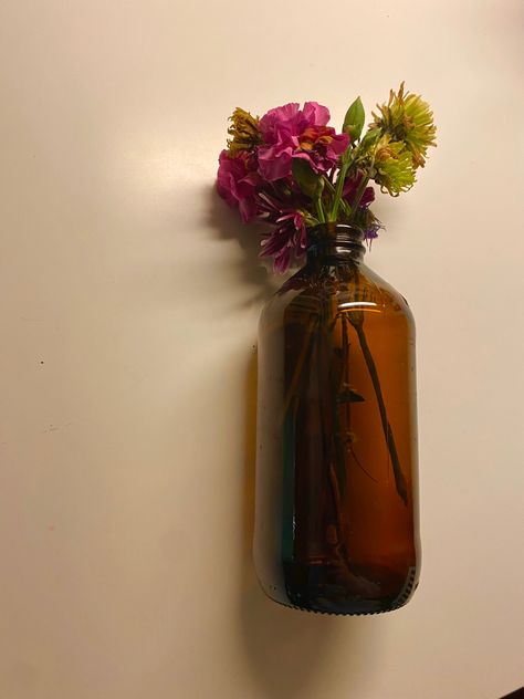 old ginger beer bottle with flowers Flower In Beer Bottle, Flowers In Beer Bottles Wedding, Flowers In A Bottle, Bottle With Flowers, Spring Is Coming, Ginger Beer, Beer Bottle, Ginger, Beer