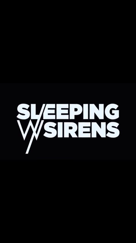 Sleeping With Sirens  W/ Kellin Quinn Quotes, Sleeping With Sirens Logo, Siren Tattoo, I Love Sleep, Kellin Quinn, Sleeping With Sirens, Band Wallpapers, Falling In Reverse, Of Mice And Men